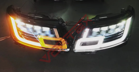 Range Rover Vogue (L405) 2013-2017 için Facelift 2018-2022 OEM Dönüşüm Seti