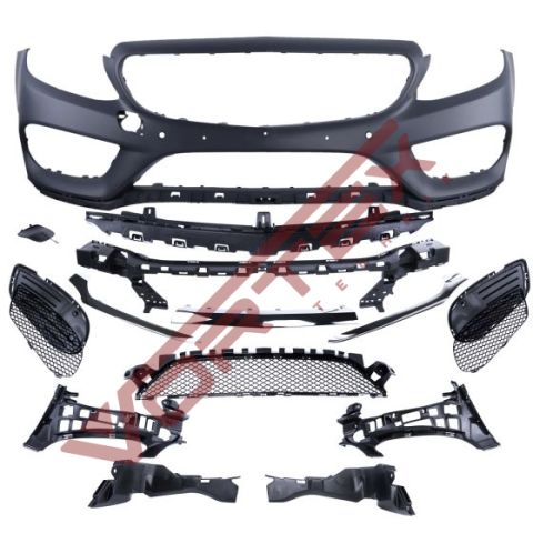 Mercedes C-Serisi W205 2014-2018 Standart OEM AMG Ön Tampon Seti