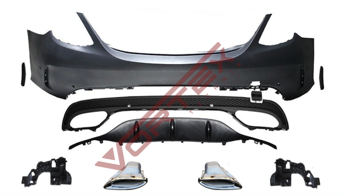 Mercedes C-Serisi W205 2014-2018 Standart OEM AMG Arka Tampon Seti