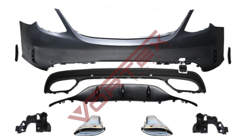 Mercedes C-Serisi W205 2014-2018 Standart OEM AMG Arka Tampon Seti