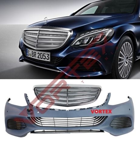 Mercedes C-Serisi W205 2014-2018 Exclusive Ön Tampon Seti