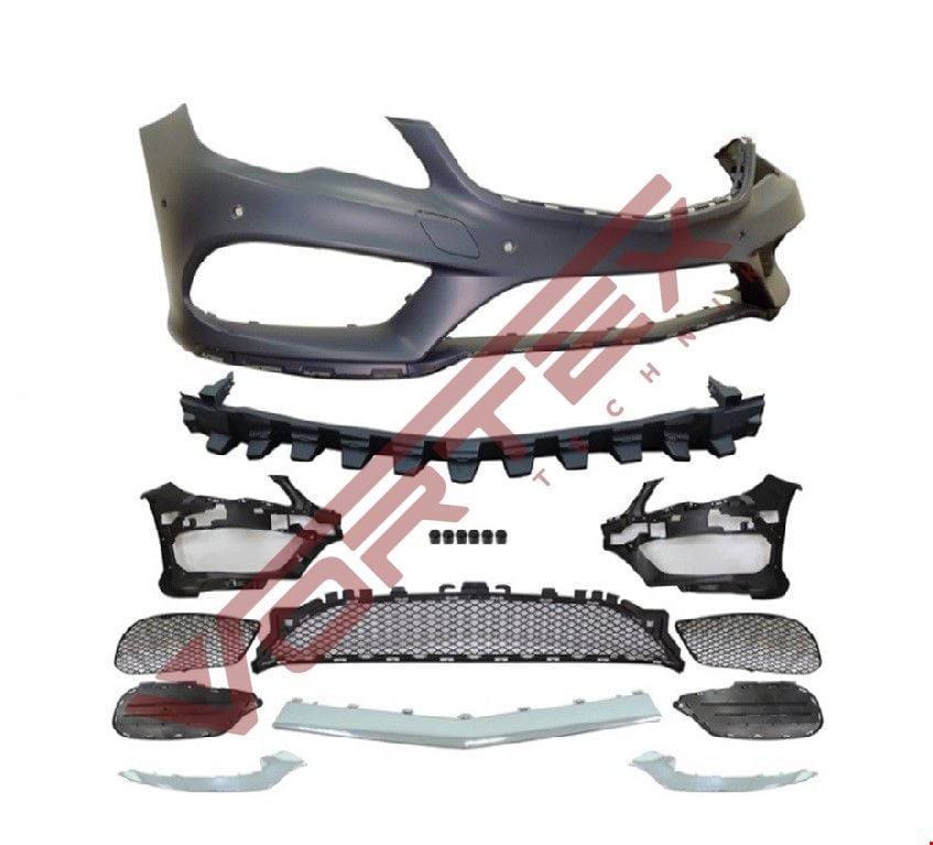 Mercedes E Coupe W207 2013-2018 OEM AMG Ön Tampon Seti