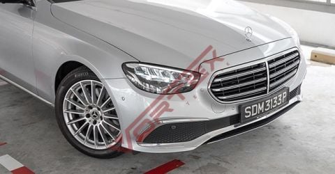 Mercedes E-Serisi W213 2020-2022 Exclusive Ön Tampon Seti , 2138851203