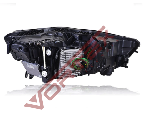 Audi A6 C7 2012-2015 için C7PA 2015-2017 Görünüm Matrix Far Takımı (Tampon değişmeyen model)