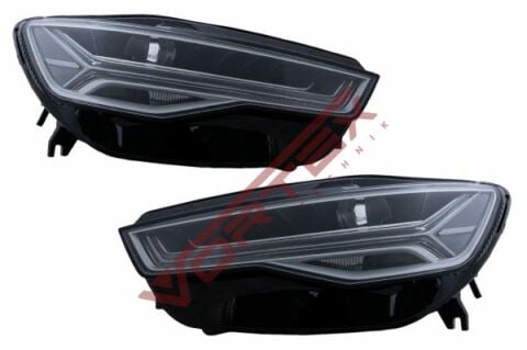 Audi A6 C7 2012-2017 için Facelift C7PA Matrix Far Takımı