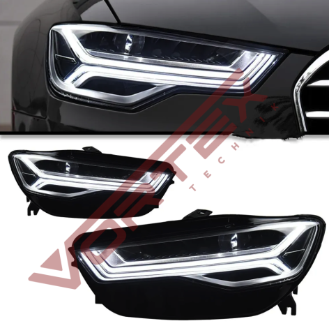 Audi A6 C7 2012-2017 için Facelift C7PA Matrix Far Takımı