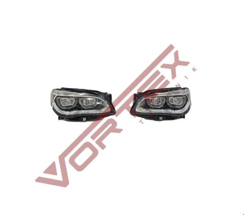 BMW 7 Serisi F01 F02 2009-2012 için Facelift LCI 2013-2015 Adaptif Full Led Far Dönüşüm Seti