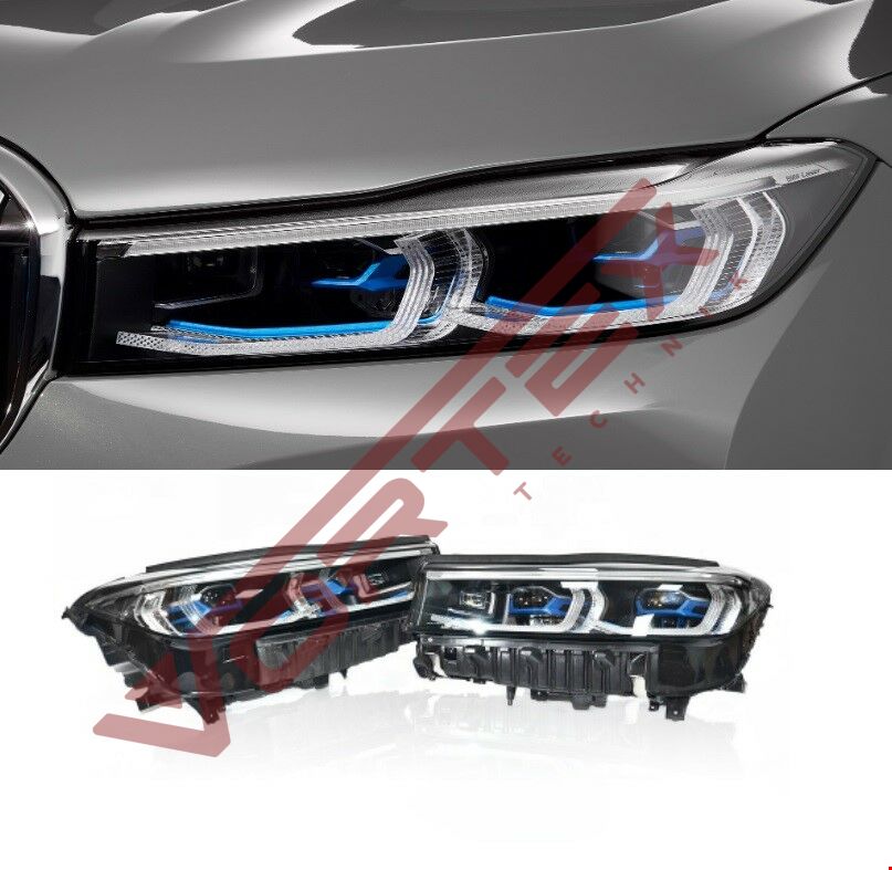 BMW 7 serisi G11 G12 2019-2022 Orjinal Lazer Far Seti , 63119450229 / 63119450230