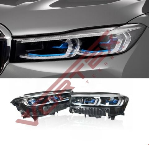 BMW 7 serisi G11 G12 2019-2022 Orjinal Lazer Far Seti , 63119450229 / 63119450230