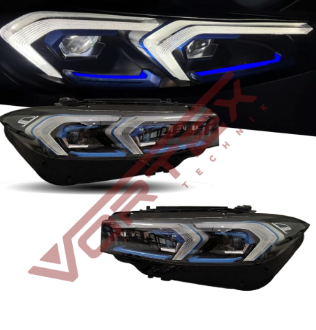 BMW 3 Serisi G20 2019-2021 için Facelift G20 LCI 2022- Lazer Far Dönüşüm Seti