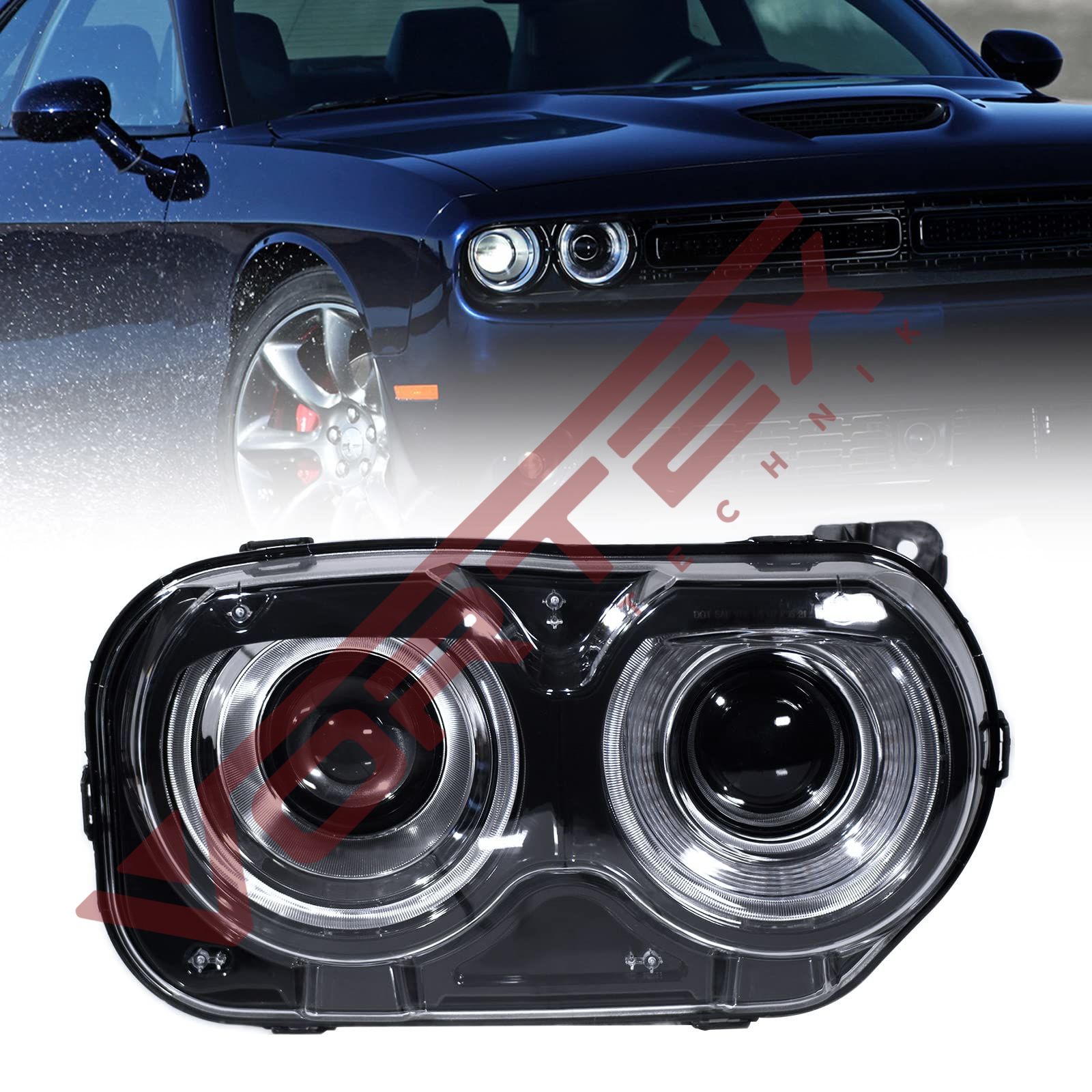 Dodge Challenger 2015-2022 OEM Led Far Takımı