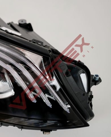 Mercedes S-Serisi W221 2006-2012 için Facelift W222 Multibeam Far Dönüşüm Seti