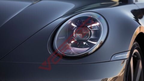 Porsche 911 Carrera (991) 2012-2017 için (992) 2018-2022 PDLS Laser Far Seti