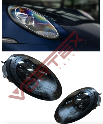 Porsche 911 Carrera (991) 2012-2017 için (992) 2018-2022 PDLS Laser Far Seti