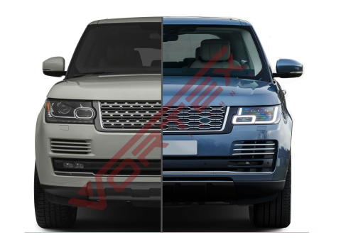 Range Rover Vogue L405 2013-2017 için Facelift 2018-2022 Far Seti