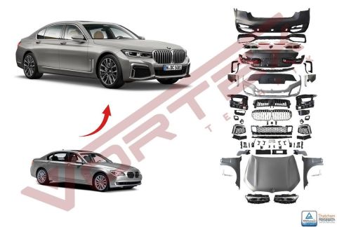 BMW 7 Serisi F01/F02 2009-2013 için G12 LCI 2020- M760i Dönüşüm Seti