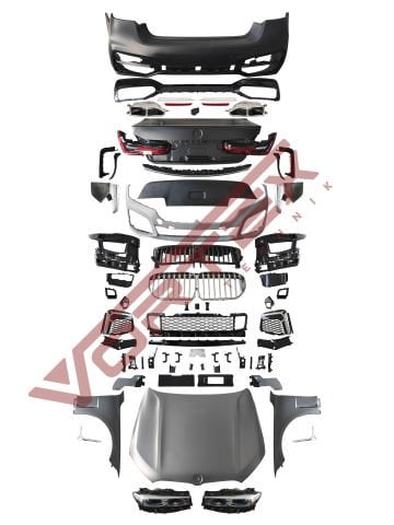 BMW 7 Serisi F01/F02 2009-2013 için G12 LCI 2020- M760i Dönüşüm Seti