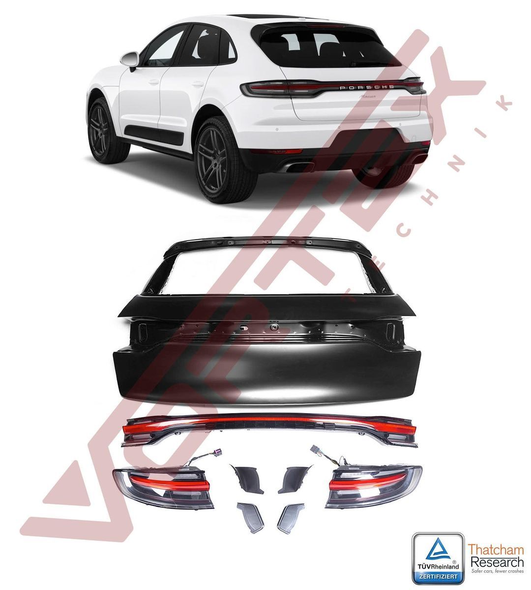 Porsche Macan (95B.1) 2015-2018 Facelift (95B.2) 2018-2021 Bagaj Seti