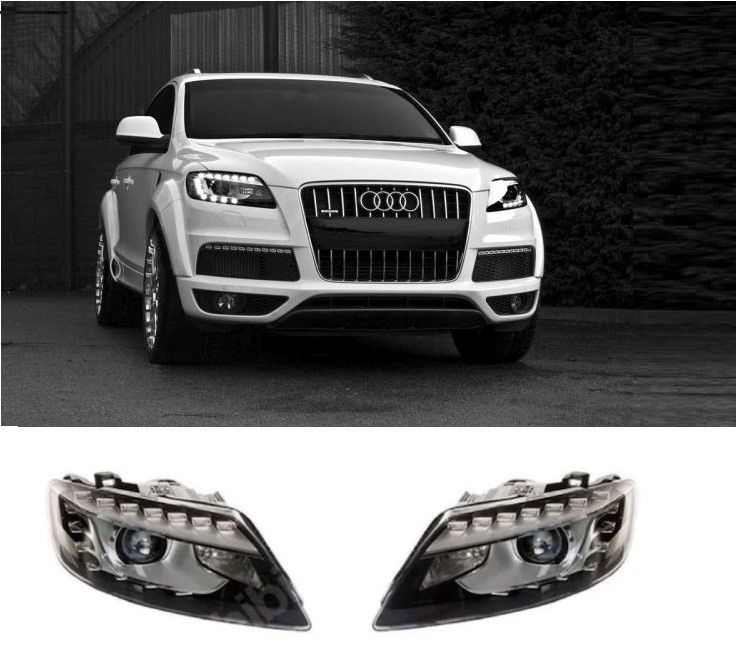 Audi Q7 2007-2010 Facelift 2011-2015 S-Line Dönüşüm Seti FAR SETİ