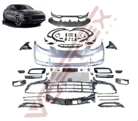 Porsche Cayenne (958.1) 2011-2015 Yeni (9Y0) 2018-2022 Turbo Dönüşüm Seti Ön Tampon