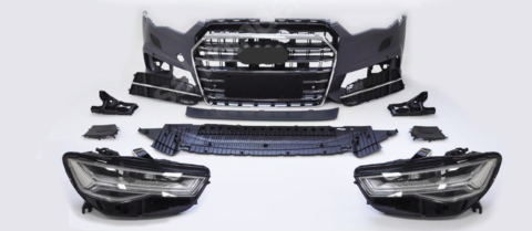 Audi A6 C7 2012-2015 Facelift 2016-2018 S-Line Dönüşüm Seti Ön Tampon
