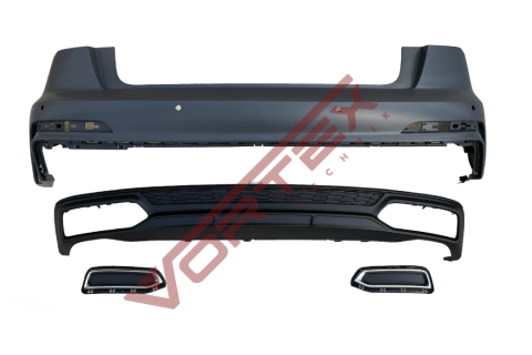Audi A6 C8 2020-2023 S-Line Arka Tampon Seti 4K5807067H/G