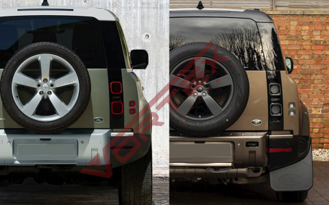Land Rover Defender 2020- Black Edition Stop Seti LR147948/LR147945