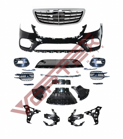 Mercedes S-Serisi W222 2018- Standart AMG Ön Tampon Seti