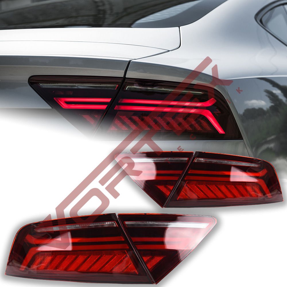 Audi A7 2010-2014 için Facelift 2015- Full Led Stop Seti