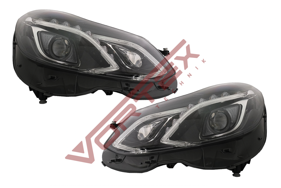 Mercedes E-Serisi W212 2013-2016 Halojen Farlar için Led Far Dönüşüm Seti