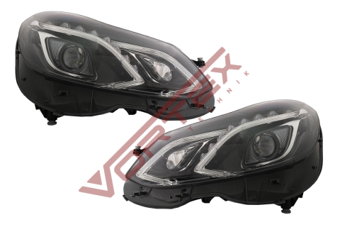 Mercedes E-Serisi W212 2013-2016 Halojen Farlar için Led Far Dönüşüm Seti