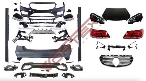 Mercedes E-Serisi W212 2009-2012 için Facelift 2013-2016 OEM AMG Dönüşüm Seti