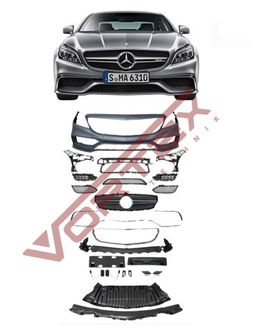 Mercedes CLS W218 2015-2017 CLS63 AMG Ön Tampon Seti