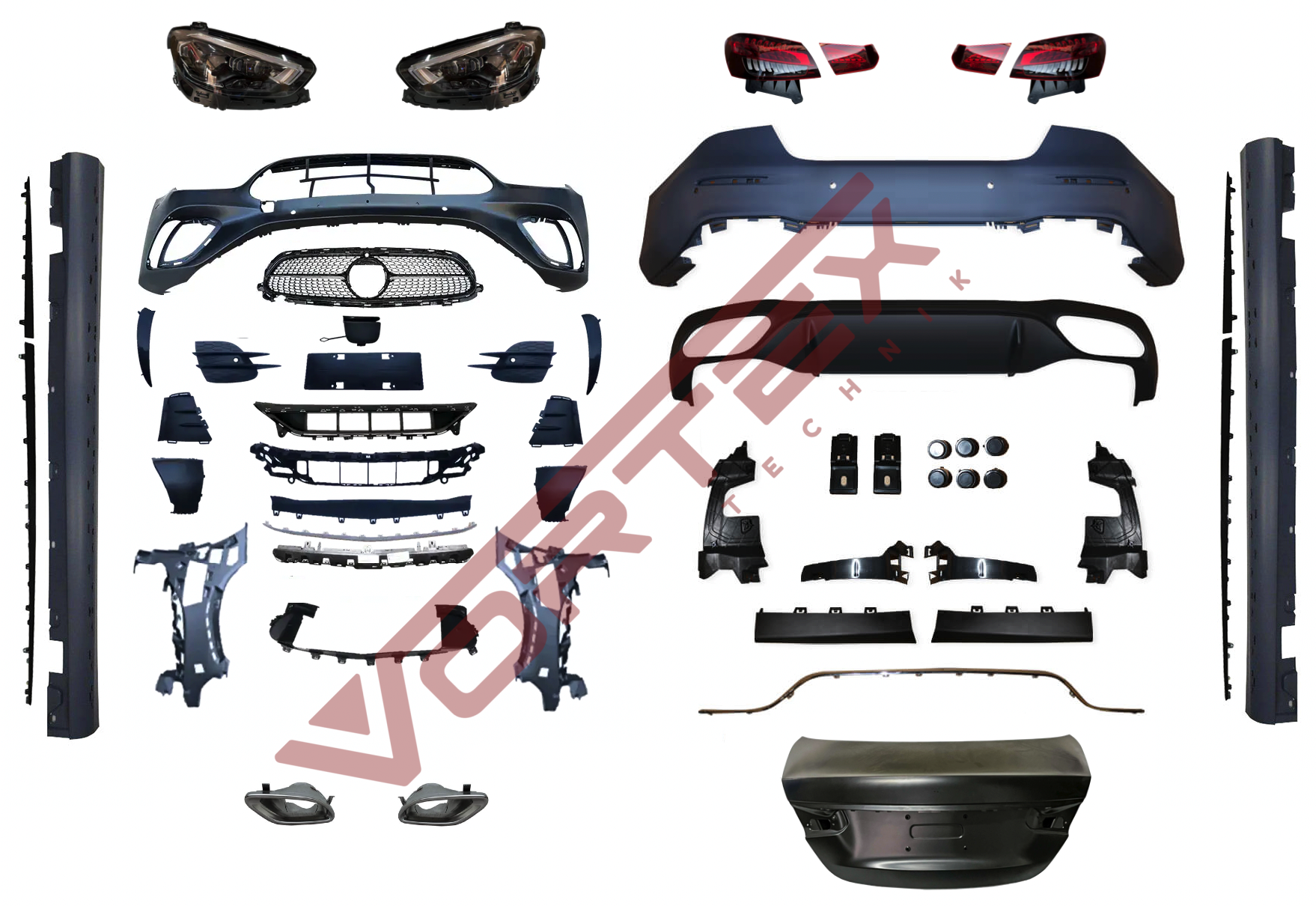 Mercedes E-Serisi W213 2016-2020 Facelift 2021- Standart AMG Dönüşüm Seti