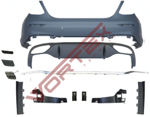 Mercedes E-Serisi W213 2016-2019 Standart OEM AMG Arka Tampon Seti , 2138850801