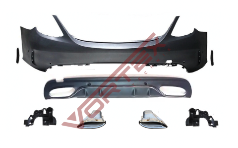 Mercedes C-Serisi Facelift W205 2019-2021 Standart OEM AMG Arka Tampon Seti