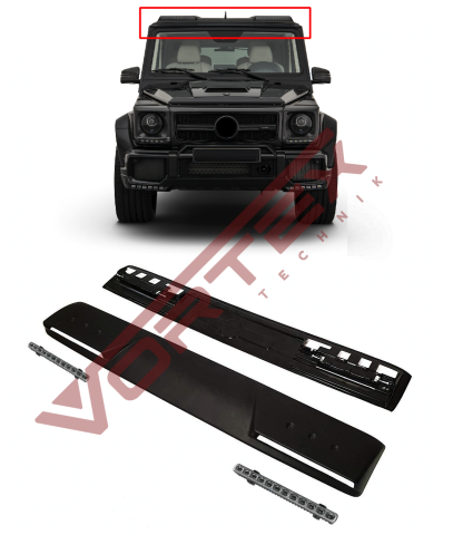 Mercedes G-Serisi W463 2008-2018 BBS Ön Tavan Led Spoyleri