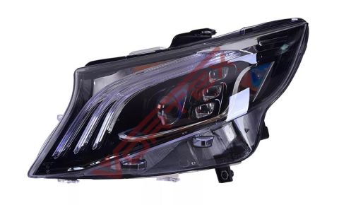 Mercedes V-Class W447 2014-2024 Led Farlı Model için Maybach Görünüm Far Seti