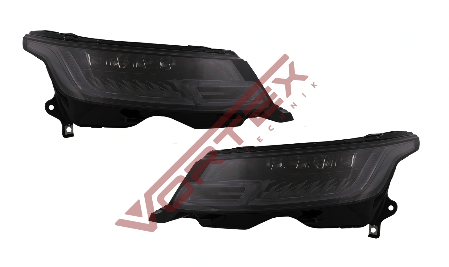 Range Rover Sport L494 2013-2017 için Facelift 2018-2022 Far Seti
